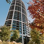 Διαμέρισμα Skau Sky Park Mint By Zaha Hadid 22 Floor 1 Tower Free Parking *