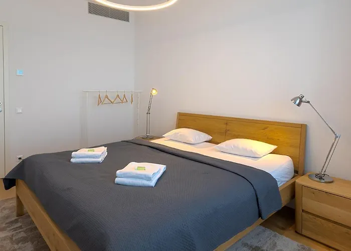 Apartman Skau Sky Park Mint By Zaha Hadid 22 Floor 1 Tower Free Parking Pozsony