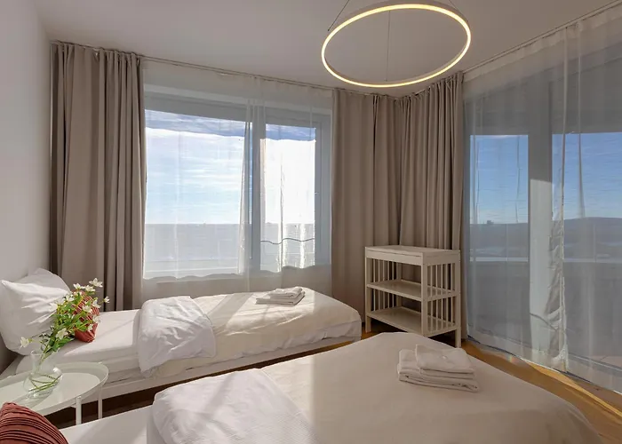 شقة Skau Sky Park Mint By Zaha Hadid 22 Floor 1 Tower Free Parking